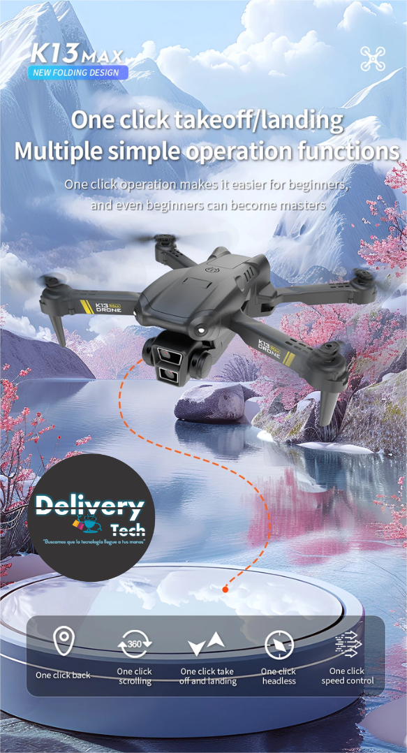 🕹️DRON K13 MAX CAMARA DUAL😍