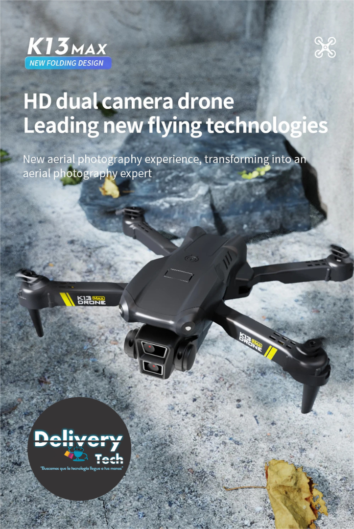 🕹️DRON K13 MAX CAMARA DUAL😍
