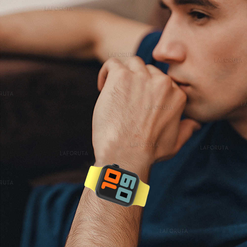 CORREA DE SILICONA DE GOMA PARA SMARTWATCH
