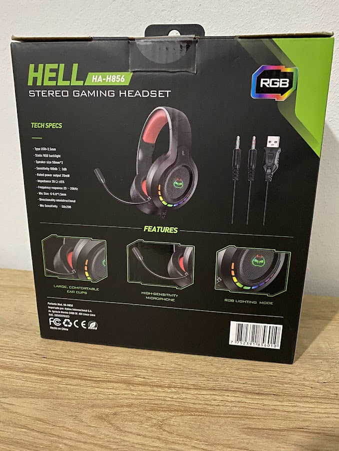 Audifonos Gamer Halion