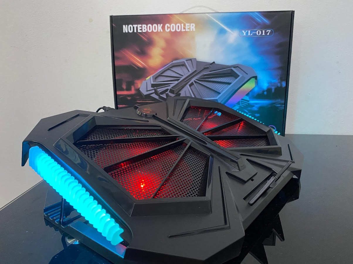 Cooler para Laptop Modelo GAMER LUCES LED