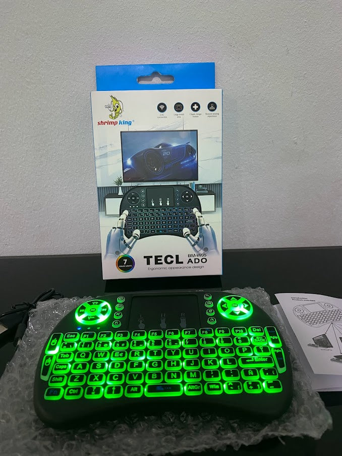 💯Mini teclado portatil Smart para PC, Smart Tv, Laptop, Xbox🔥💯