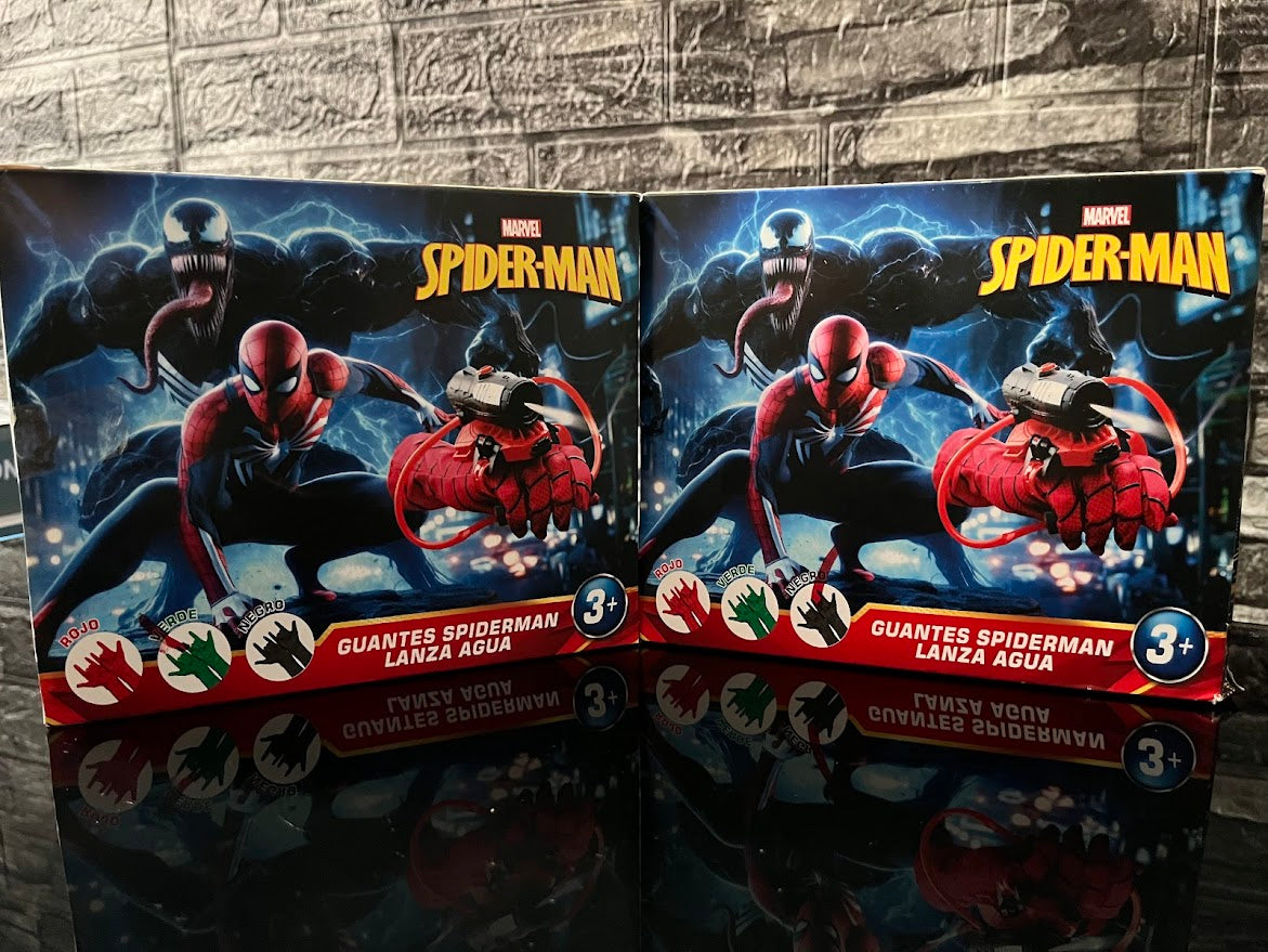 Guante Spiderman Pistola de Agua