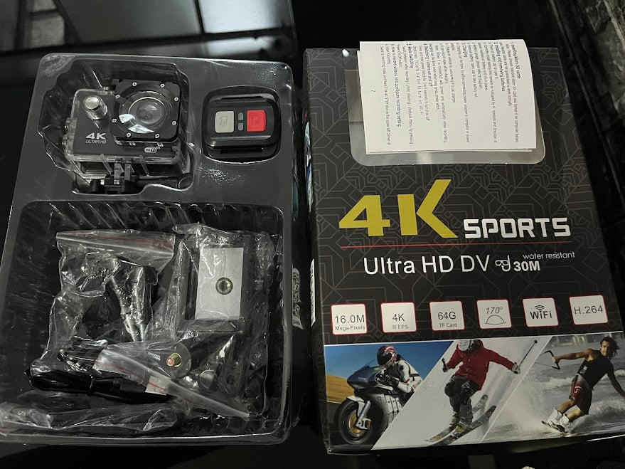 📸GO PRO 4K SPORT 🧗♂️🚵🏻♀️🏂🏊🏻♀️
