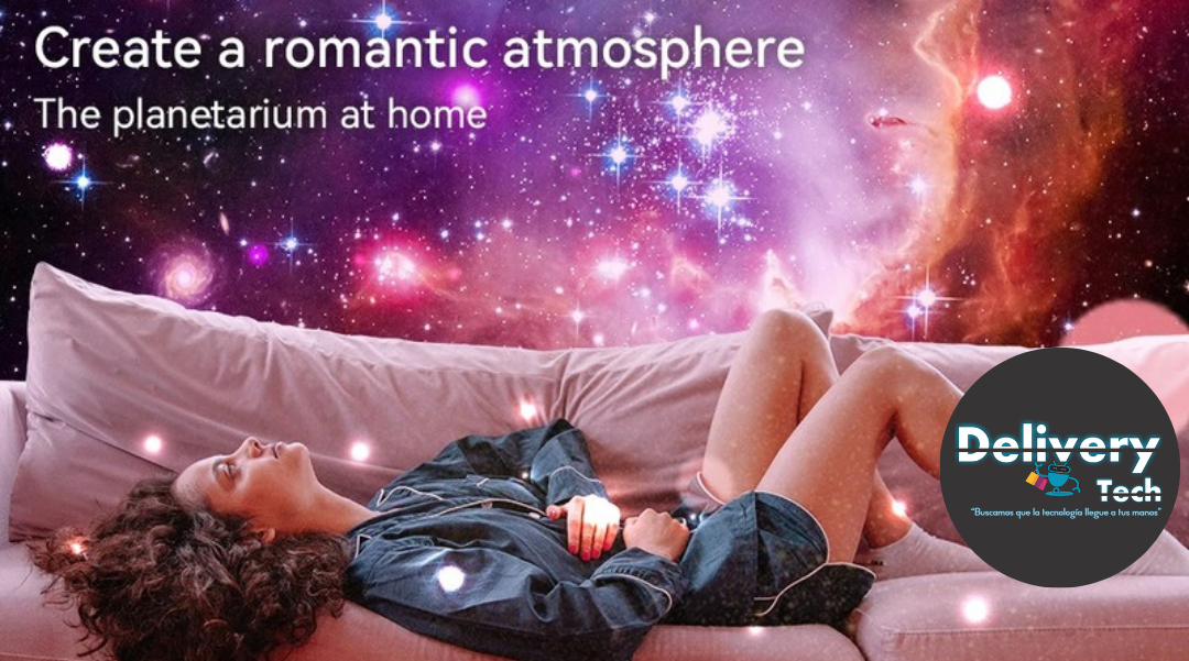 🪐💫 Proyector Planetario Estrellas 360° con 13 Discos Intercambiables para Dormitorio y Decoración🌕🌎