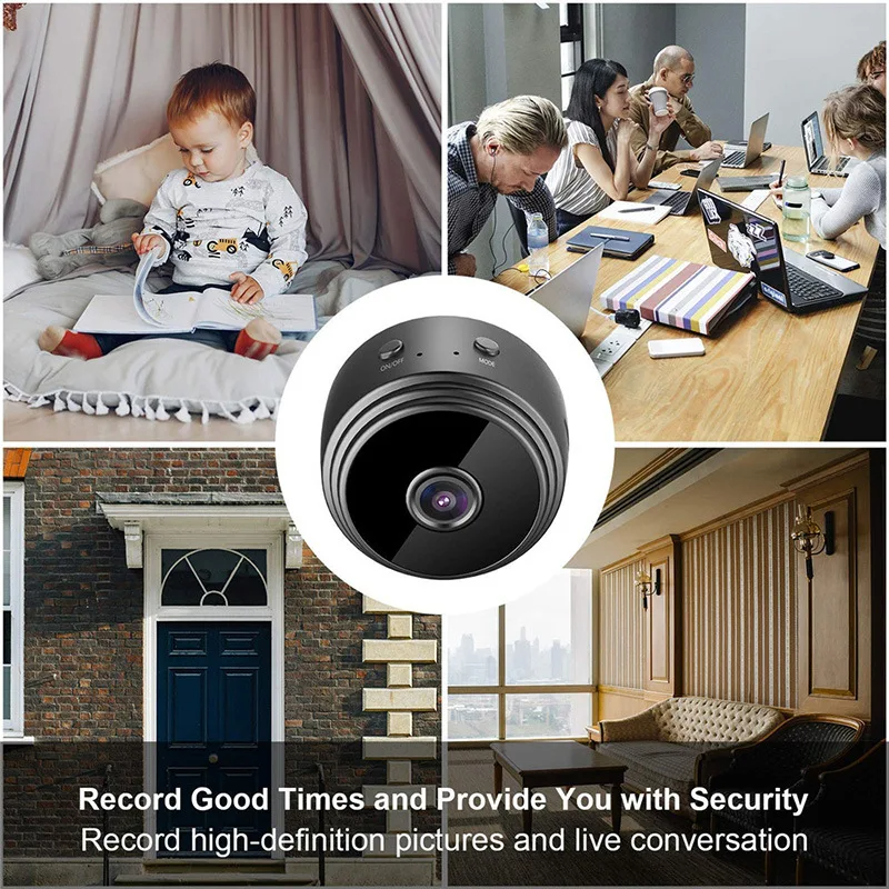 📷🔒 Mini Cámara Espía PRO 1080p | Vigilancia WiFi Oculta para Casa, Oficina y Auto🧿😍