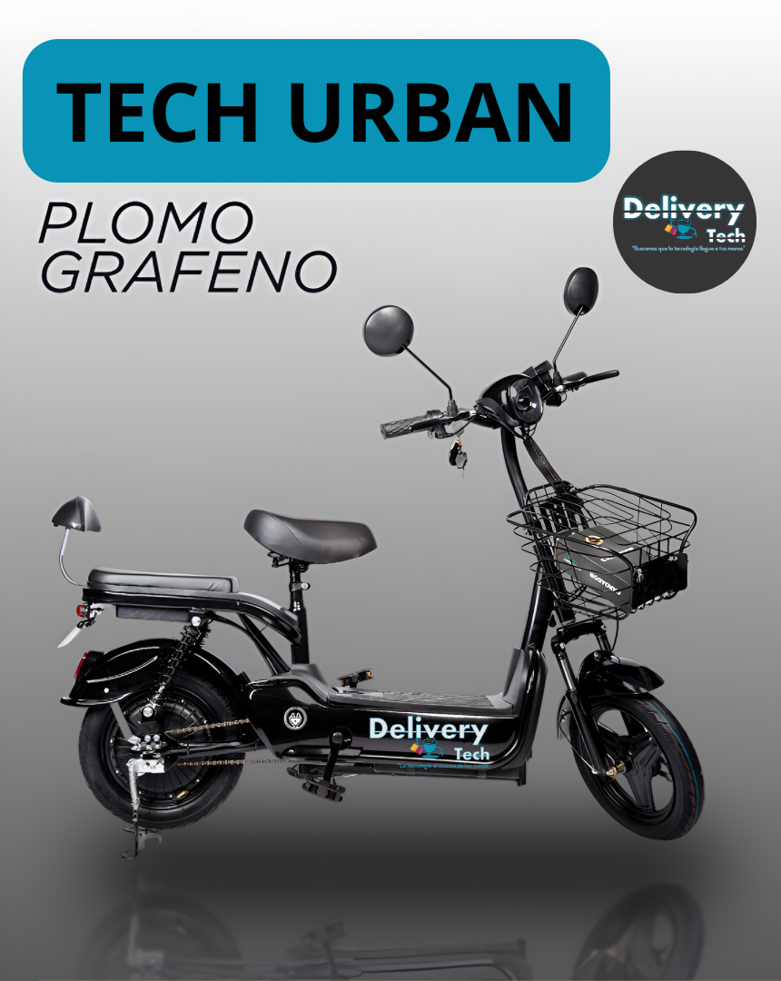 Moto Eléctrica Tech Urban Ecológica