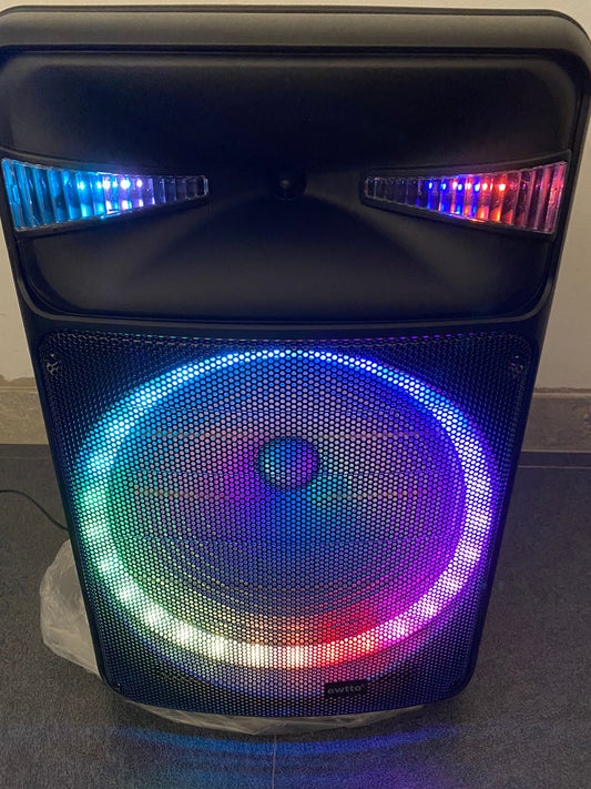Parlante Ewtoo Luces Led + Tripode