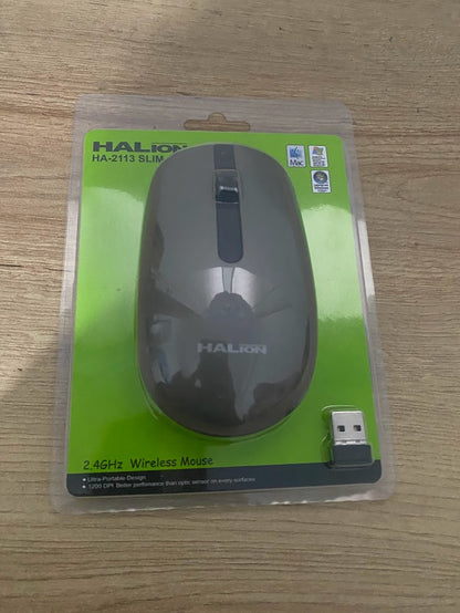 Mouse Inalámbrico Halion