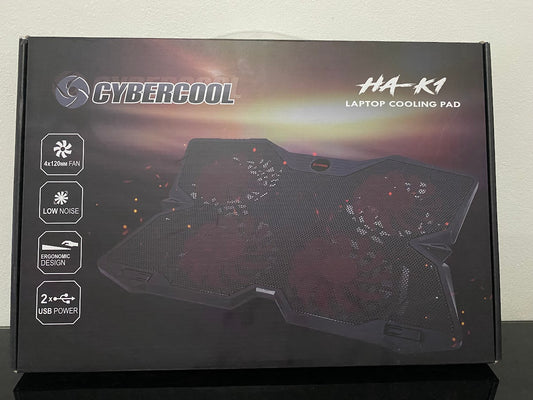 Cooler para Laptop con 4 ventiladores GAMER