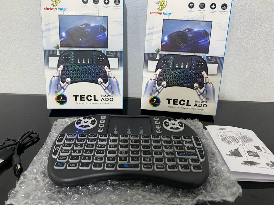 💯Mini  teclado portatil Smart para PC, Smart  Tv, Laptop, Xbox🔥💯