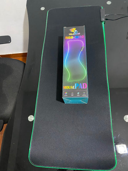 Mouse Pad Gamer con Luces LED 80x30cm