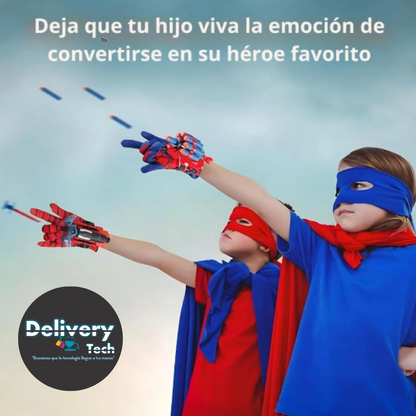 🕸️GUANTE LANZADOR ARÁCNIDO SPIDERMAN🎯