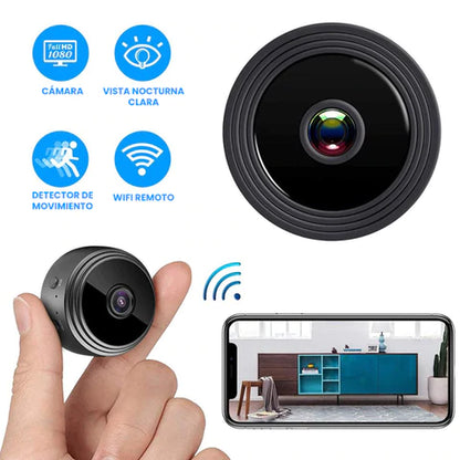 📷🔒 Mini Cámara Espía PRO 1080p | Vigilancia WiFi Oculta para Casa, Oficina y Auto🧿😍