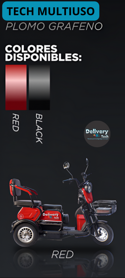 Moto Eléctrica Multiuso Trimoto Ecológica