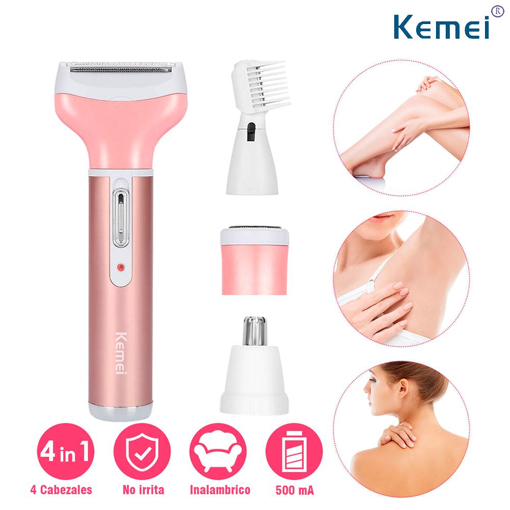 💅🏻Afeitadora 4 en 1 Kemei💁🏻‍♀️