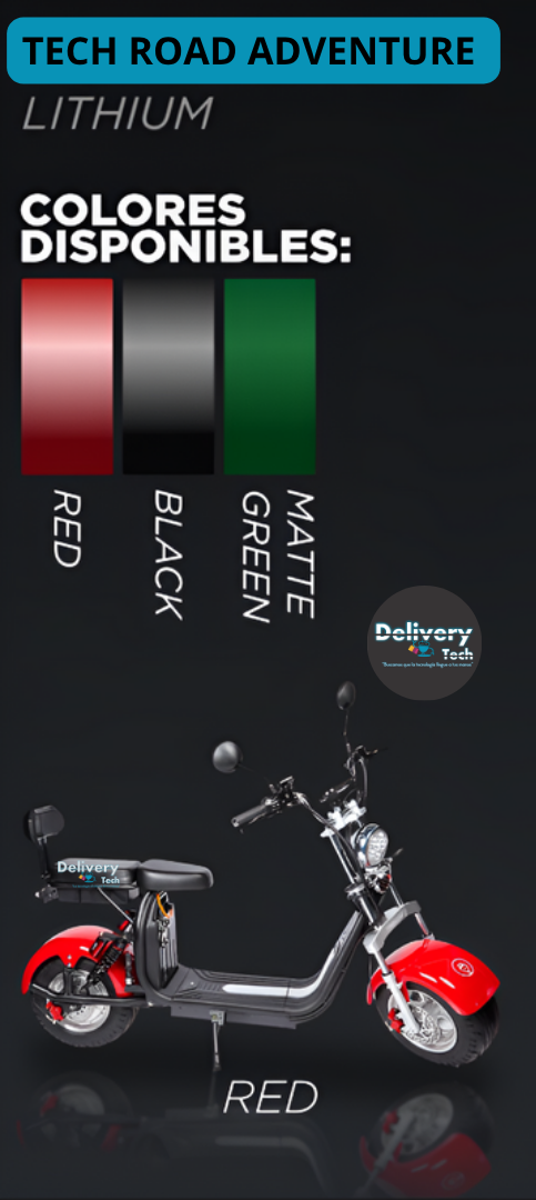 Moto Eléctrica Road Adventure Ecológica