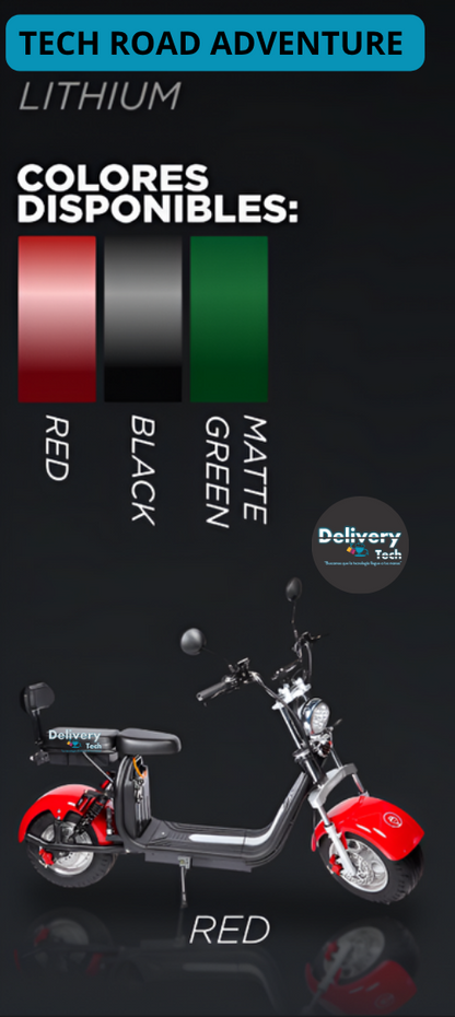 Moto Eléctrica Road Adventure Ecológica